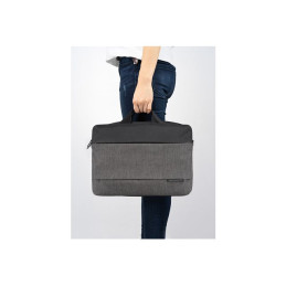 Sacoche pour ordinateur portable - 15.6" - noir, gris foncé (90XB01DN-BBA000)_5