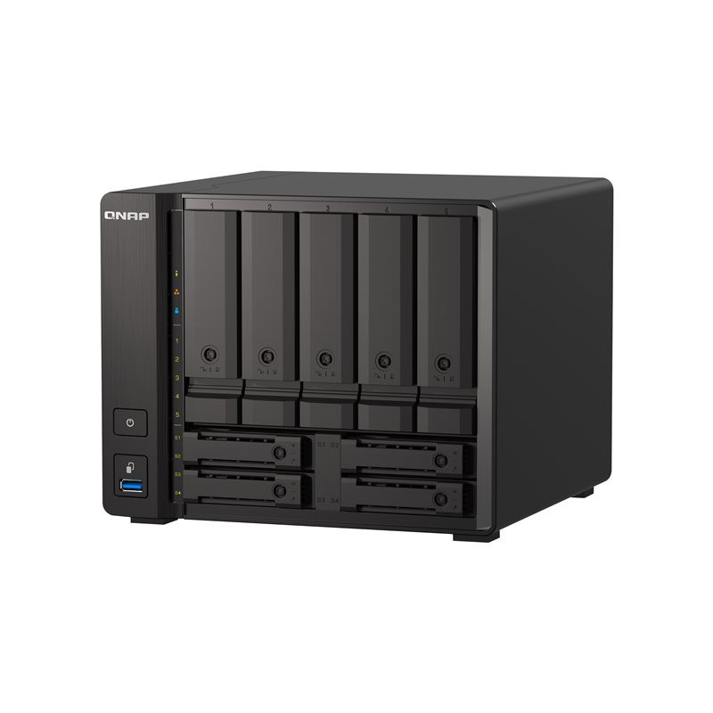 Serveur NAS - 9 Baies - SATA 6Gb - s - RAID 0, 1, 5, 6, 10, 50, JBOD, 60, RAID TP - RAM 32 Go - ... (TS-H973AX-32G)_1
