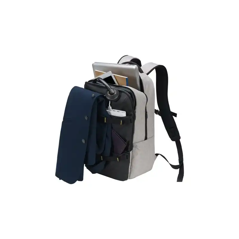 Sac à dos pour ordinateur portable - 13" - 15.6" - gris clair (D31766)_1