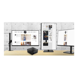 Mini PC Core i3 1215U - jusqu'à 4.4 GHz - RAM 8 Go - SSD 256 Go - NVMe - UHD Graphics - IEEE 80... (9S6-B0A811-448)_4