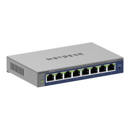 NETGEAR Plus GS108Ev4 - Commutateur - non géré - de bureau, fixation murale, Montable sur rack (GS108E-400EUS)_1