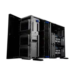 Serveur - tour 4U - 2 voies - 1 x Xeon Silver 4509Y - jusqu'à 4.1 GHz - RAM 32 Go - SATA - SAS - NV... (P70195-421)_4