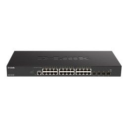 D-Link DXS 1210-28T - Commutateur - intelligent - 24 x 10GBase-T + 4 x 25 Gigabits SFP28 - Montab... (DXS-1210-28T)_1