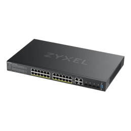 Zyxel GS2220-28HP - Commutateur - Géré - 24 x 10 - 100 - 1000 (PoE+) + 4 x SFP Gigabit com... (GS2220-28HP-EU0101F)_1