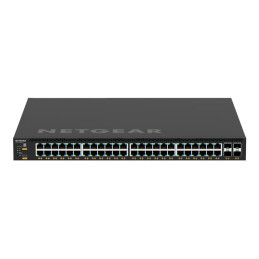NETGEAR M4350-48G4XF - Commutateur - C3 - Géré - 48 x 10 - 100 - 1000 (PoE+) + 4 x 10 Gigabit S... (GSM4352-100NES)_1