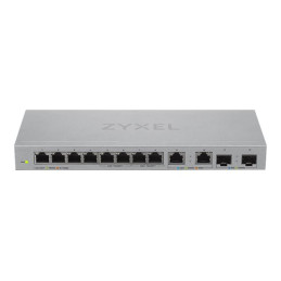 Zyxel XGS1010-12 - V2 - commutateur - Géré - 8 x 10 - 100 - 1000 + 2 x 100 - 1000 - 2.5G + ... (XGS1010-12-ZZ0102F)_1