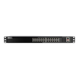 QNAP - Commutateur - L3 Lite - Géré - 24 x 100 - 1000 - 2.5G - 5G - 10GBase-T - Montable sur rack (QSW-M3224-24T)_1