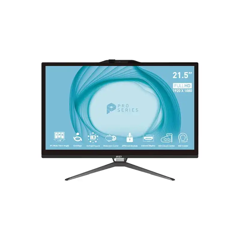 Tout-en-un Core i3 13100 - jusqu'à 4.5 GHz - RAM 8 Go - SSD 512 Go - NVMe - UHD Graphics 730 - ... (9S6-AC0111-436)_1