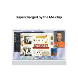 Tout-en-un M4 - RAM 16 Go - SSD 256 Go - Apple M4 10-core - Gigabit Ethernet, IEEE 802.11ax (Wi-Fi 6... (MD3H4FN/A)_5