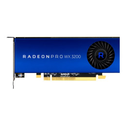 Carte graphique - Radeon Pro WX 3200 - 4 Go GDDR5 - PCIe 3.0 x16 profil bas - 4 x Mini DisplayPort (100-506115)_1