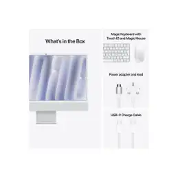 Tout-en-un M4 - RAM 16 Go - SSD 256 Go - Apple M4 10-core - Gigabit Ethernet, IEEE 802.11ax (Wi-Fi 6... (MD3H4FN/A)_6