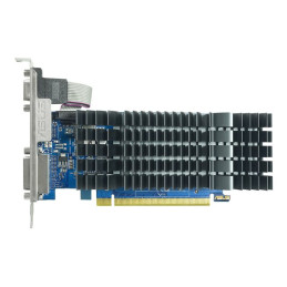 Carte graphique - GF GT 710 - 2 Go DDR3 - PCIe 2.0 profil bas - DVI, HDMI, D-Sub - san ventila... (90YV0ALA-M0NA00)_1