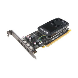 Carte graphique - Quadro P1000 - 4 Go GDDR5 - PCIe 3.0 x16 - 4 x Mini DisplayPort - pour ThinkStati... (4X60N86661)_1
