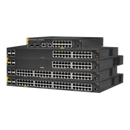 Commutateur - Géré - 24 x 10 - 100 - 1000 (PoE+) + 4 x Gigabit SFP - flux d'air côte à côte - Montab... (R8N87AABB)_1