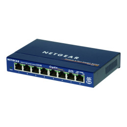 Switch Netgear 8 ports 10 - 100 - 1000 (gigabit) (GS108GE)_1