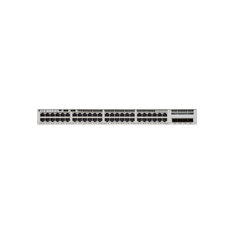 Network Essentials - commutateur - C3 - Géré - 48 x 10 - 100 - 1000 (PoE+) + 4 x 10 Gigabit SF... (C9200L-48P-4X-E)_1