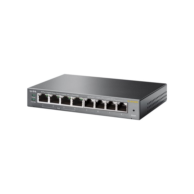 TP-Link 8-Port Gigabit Desktop PoE Easy Smart Switch (TL-SG108PE)_1