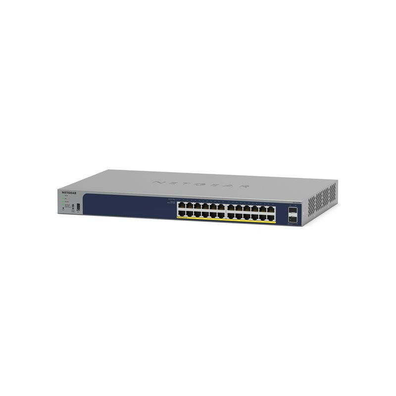 Commutateur - L3 Lite - intelligent - 16 x 10 - 100 - 1000 (PoE) + 8 x 10 - 100 - 1000 (PoE+) +... (GS728TP-300EUS)_1