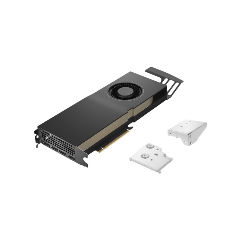 Carte graphique - RTX A5500 - 24 Go GDDR6 - PCIe 4.0 x16 - 4 x DisplayPort - boîtier marron - pour ... (4X61K53577)_1