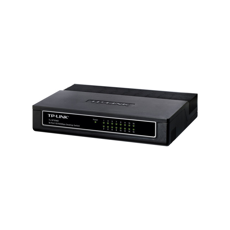 TP-LINK 16xTP 10 - 100Mbps switch (TL-SF1016D)_1