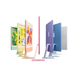 Tout-en-un M4 - RAM 16 Go - SSD 256 Go - Apple M4 10-core - Gigabit Ethernet, IEEE 802.11ax (Wi-Fi 6... (MWUY3FN/A)_3