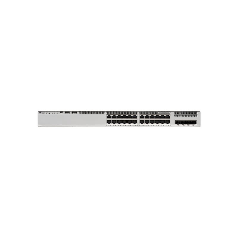 Network Essentials - commutateur - C3 - 24 x 10 - 100 - 1000 (PoE+) + 4 x Gigabit SFP (liaison... (C9200L-24P-4G-E)_1
