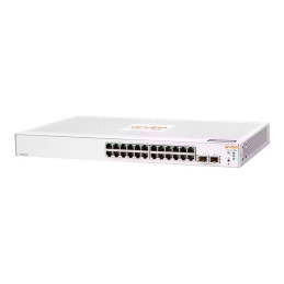 Commutateur - intelligent - 24 x 10 - 100 - 1000 + 2 x Gigabit SFP - de bureau, Montable sur rack (JL812AABB)_1