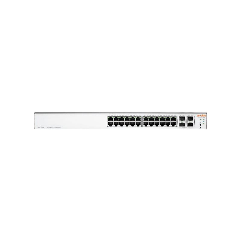 Commutateur - C3 - Géré - 24 x 10 - 100 - 1000 + 4 x 1 Gigabit - 10 Gigabit SFP+ - Montable sur rack (JL682AABB)_1