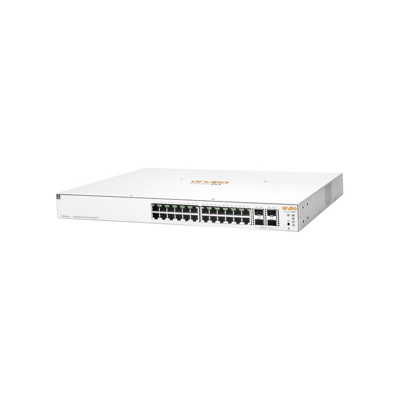 Commutateur - C3 - Géré - 24 x 10 - 100 - 1000 (PoE) + 4 x 1 Gigabit - 10 Gigabit SFP+ - Montable su... (JL683BABB)_1