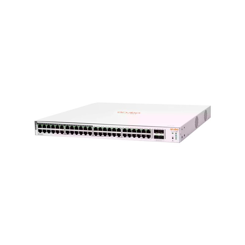 Commutateur - intelligent - 24 x 10 - 100 - 1000 + 24 x 10 - 100 - 1000 (PoE+) + 4 x Gigabit SFP - d... (JL815AABB)_1