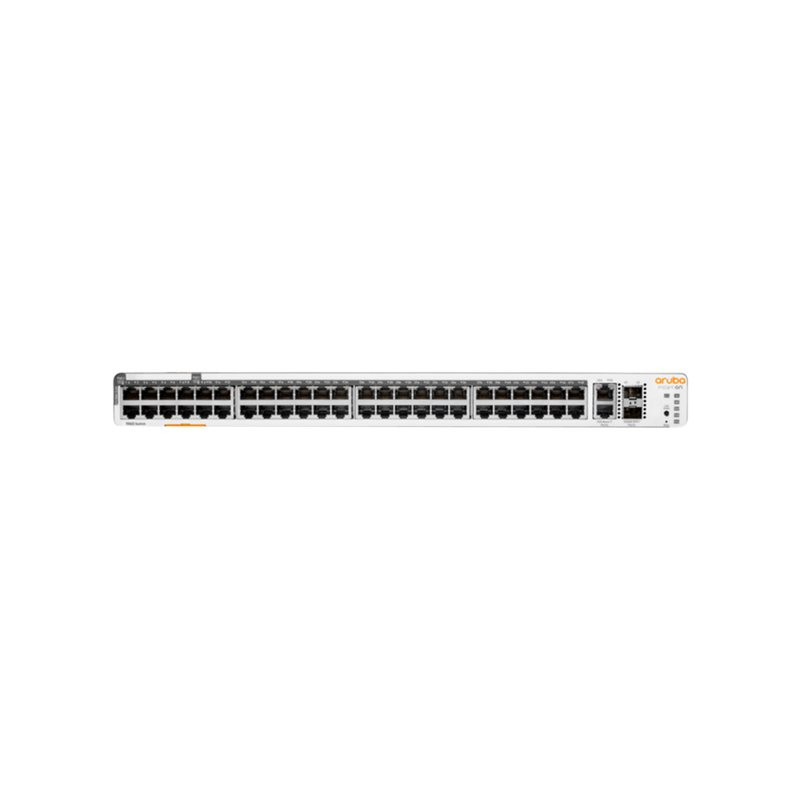 Commutateur - Géré - 48 x 10 - 100 - 1000 + 2 x 10 Gigabit SFP+ + 2 x 100 - 1000 - 10GBase-T - Monta... (JL809AABB)_1