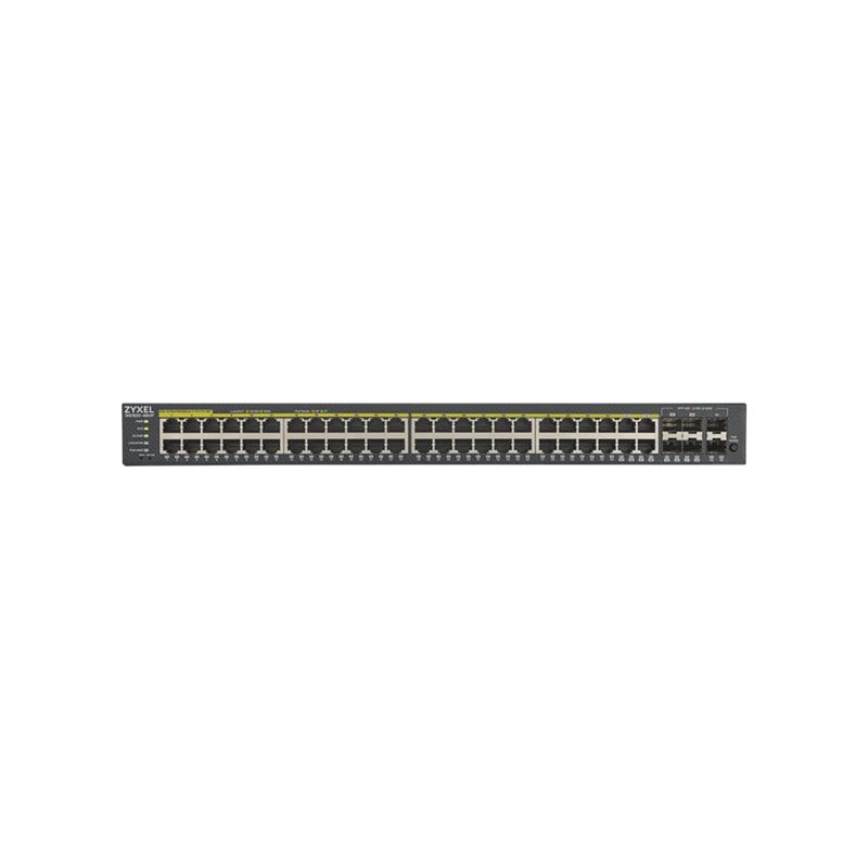 Commutateur - intelligent - 48 x 10 - 100 - 1000 (PoE+) + 4 x SFP Gigabit combiné + 2 x G... (GS192048HPV2-EU0101F)_1