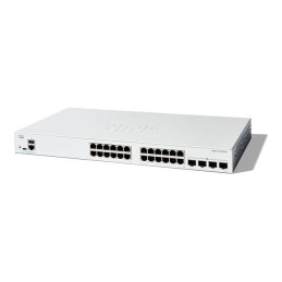 Commutateur - C3 - Géré - 24 x 10 - 100 - 1000Base-T + 4 x 10 Gigabit SFP+ - Montable sur rack (C1300-24T-4X)_1