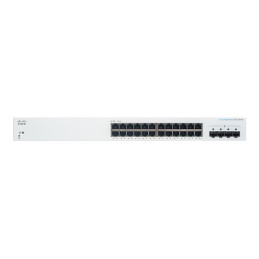 Commutateur - intelligent - 24 x 10 - 100 - 1000 + 4 x Gigabit SFP (liaison montante) - Monta... (CBS220-24T-4G-EU)_2
