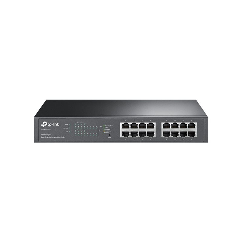 TP-LINK 16-Port Gigabit Desktop - Rackmount Switch (TL-SG1016PE)_1