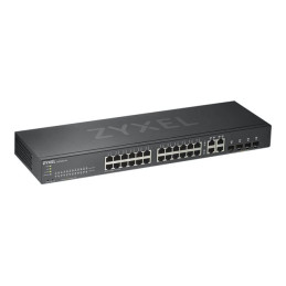 Commutateur - intelligent - 24 x 10 - 100 - 1000 + 4 x SFP Gigabit combiné - Montable sur ... (GS1920-24V2-EU0101F)_3