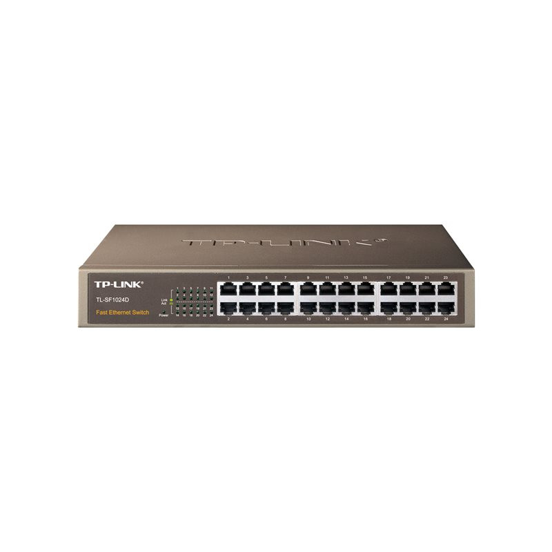 TP-LINK 24-port 10 - 100M Switch, 24 10 - 100M RJ45 ports (TL-SF1024D)_1