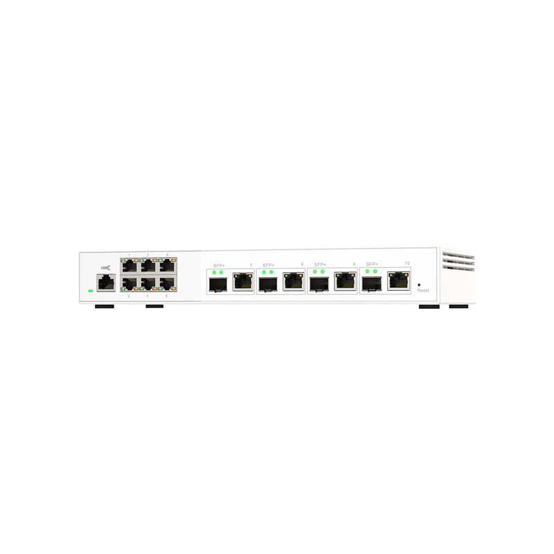 Commutateur - Géré - 6 x 2.5GBase-T + 4 x combo 10 Gigabit SFP+ - RJ-45 - de bureau (QSW-M2106-4C)_1