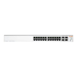 Commutateur - C3 - Géré - 24 x 10 - 100 - 1000 + 4 x 1 Gigabit - 10 Gigabit SFP+ - Montable sur rack (JL682AABB)_1