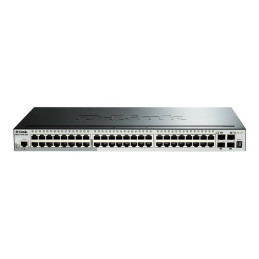 Commutateur - C3 - intelligent - 48 x 10 - 100 - 1000 + 4 x 10 Gigabit SFP+ - de bureau, Montab... (DGS-1510-52X/E)_1