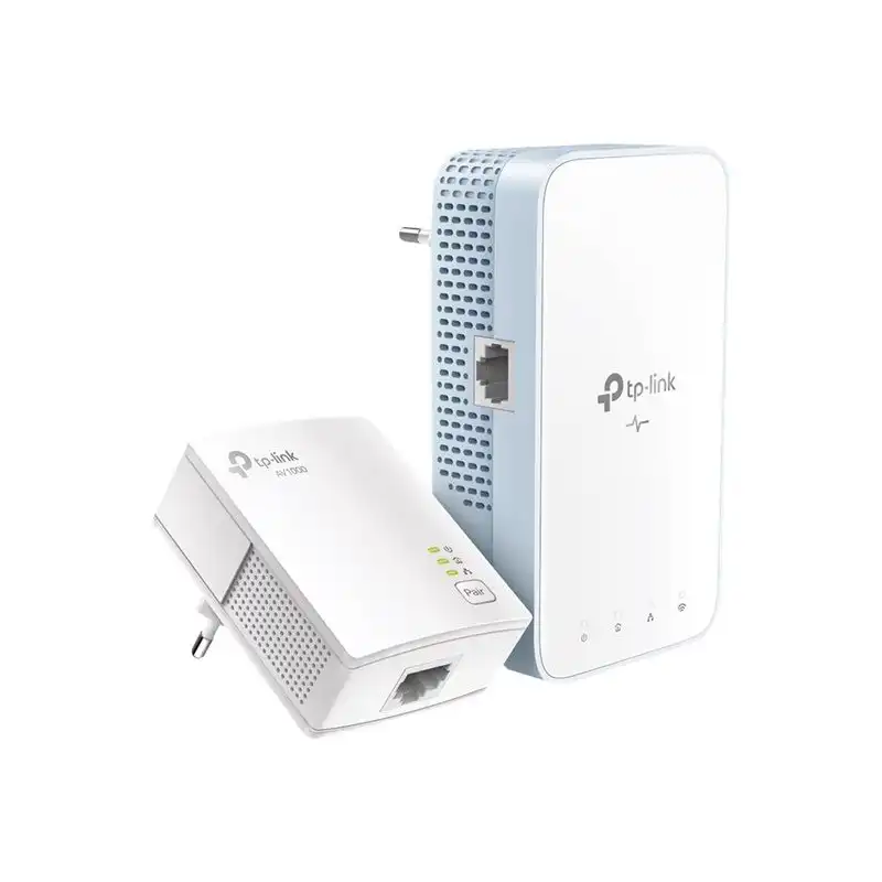 TP-Link V1 Wi-Fi Kit - Kit d'adaptation pour courant porteur - 1GbE, HomePlug AV (HPAV), HomePlug AV... (TL-WPA7517 KIT)_1