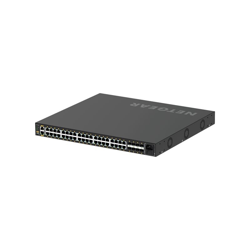 Commutateur - C3 - Géré - 40 x 10 - 100 - 1000 (PoE+) + 8 x 1000Base-X SFP - flux d'air côte à... (GSM4248P-100EUS)_1