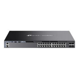 Commutateur - C3 - Géré - 24 x 10 - 100 - 1000 + 4 x SFP+ Ethernet 10 Go (liaison montante - empilemen... (SG6428X)_1