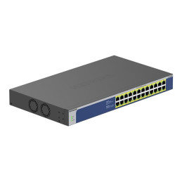 Commutateur - non géré - 24 x 10 - 100 - 1000 (PoE+) - de bureau, Montable sur rack - PoE+ (300... (GS524PP-100EUS)_4