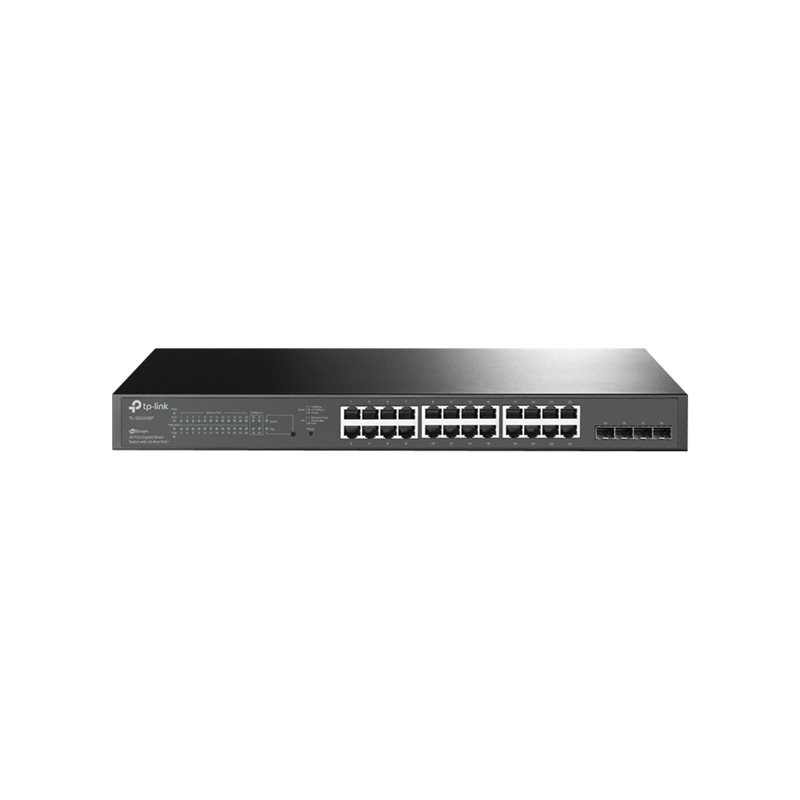 Commutateur - C2+ - intelligent - 24 x 10 - 100 - 1000 (PoE+) + 4 x Gigabit SFP - Montable sur rack - ... (SG2428P)_1
