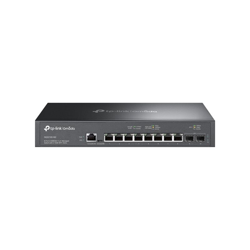 Commutateur - C2+ - Géré - 8 x 2.5GBase-T + 2 x Ethernet 10 Go SFP+ - Montable sur rack, de bureau (SG3210X-M2)_1