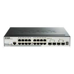 Commutateur - C3 - intelligent - 16 x 10 - 100 - 1000 + 2 x Gigabit SFP + 2 x 10 Gigabit SFP+ - ... (DGS-1510-20/E)_1
