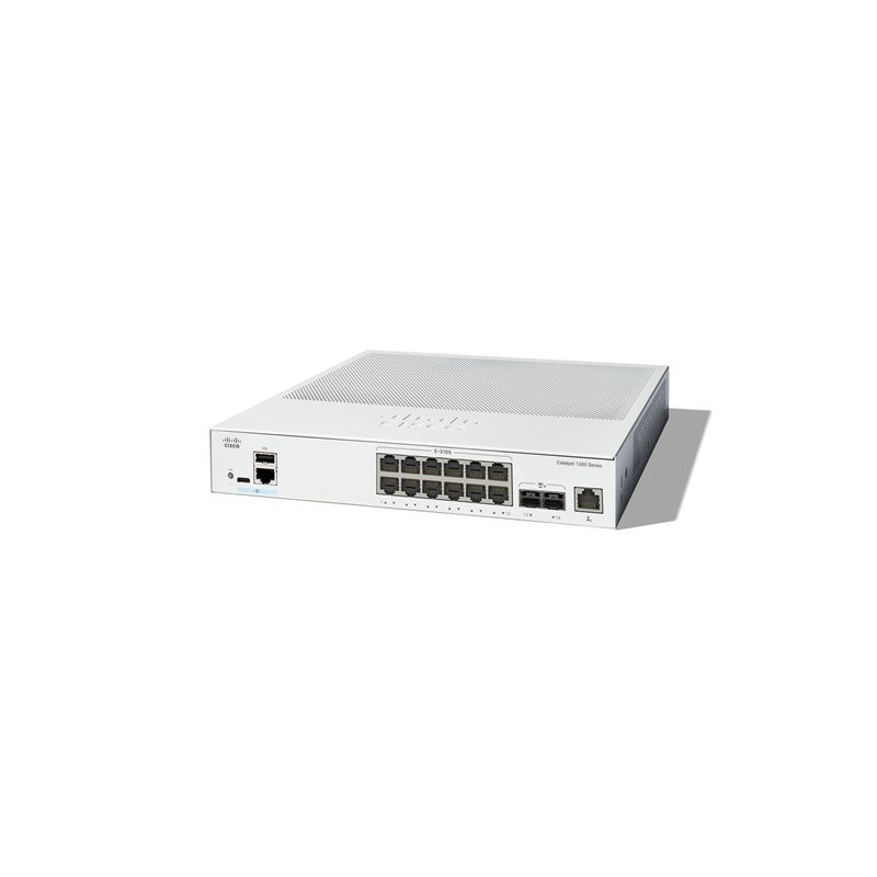 Commutateur - C3 - intelligent - 12 x 10GBase-T + 2 x 10 Gigabit SFP+ - Montable sur rack (C1300-12XT-2X)_1