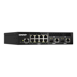 Commutateur - Géré - 8 x 2.5GBase-T + 2 x combo 10 Gigabit SFP+ - RJ-45 - de bureau, Montable su... (QSW-M2108R-2C)_4