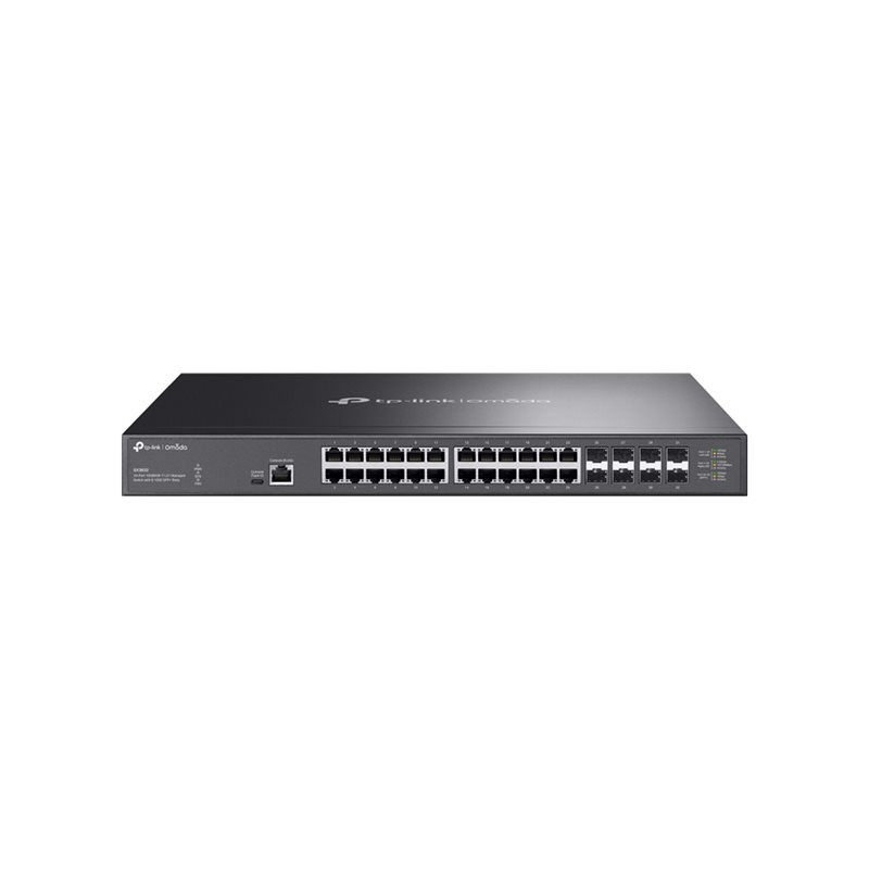 Commutateur - C2+ - Géré - 24 x 100 - 1000 - 2.5G - 5G - 10GBase-T + 8 x Ethernet 10 Go SFP+ - Montable... (SX3832)_1